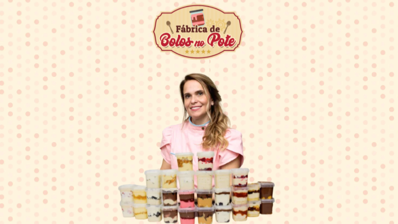 Fábrica de Bolos no Pote da Ísis Alvarez