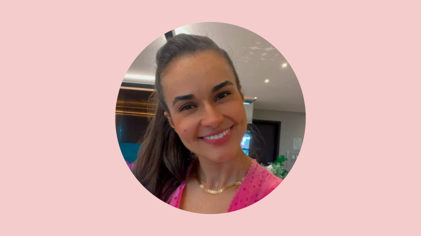 Cintia Dias na Confeitaria