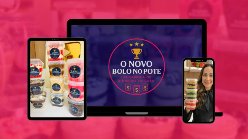 Novo Bolo no Pote da Marrara Bortoloti