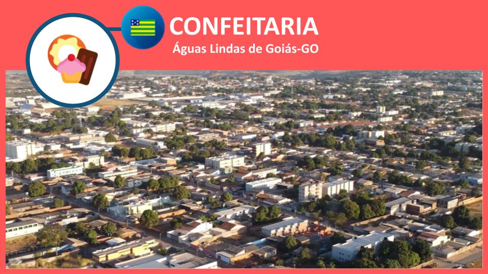 Confeitaria em Águas Lindas de Goiás-GO com bolos e doces artesanais