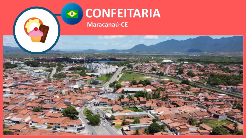 Confeitaria em Maracanaú-CE: confeiteira decorando bolo artesanal na bancada